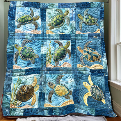 Dreaming Sea Turtles XR2208025CL Quilt