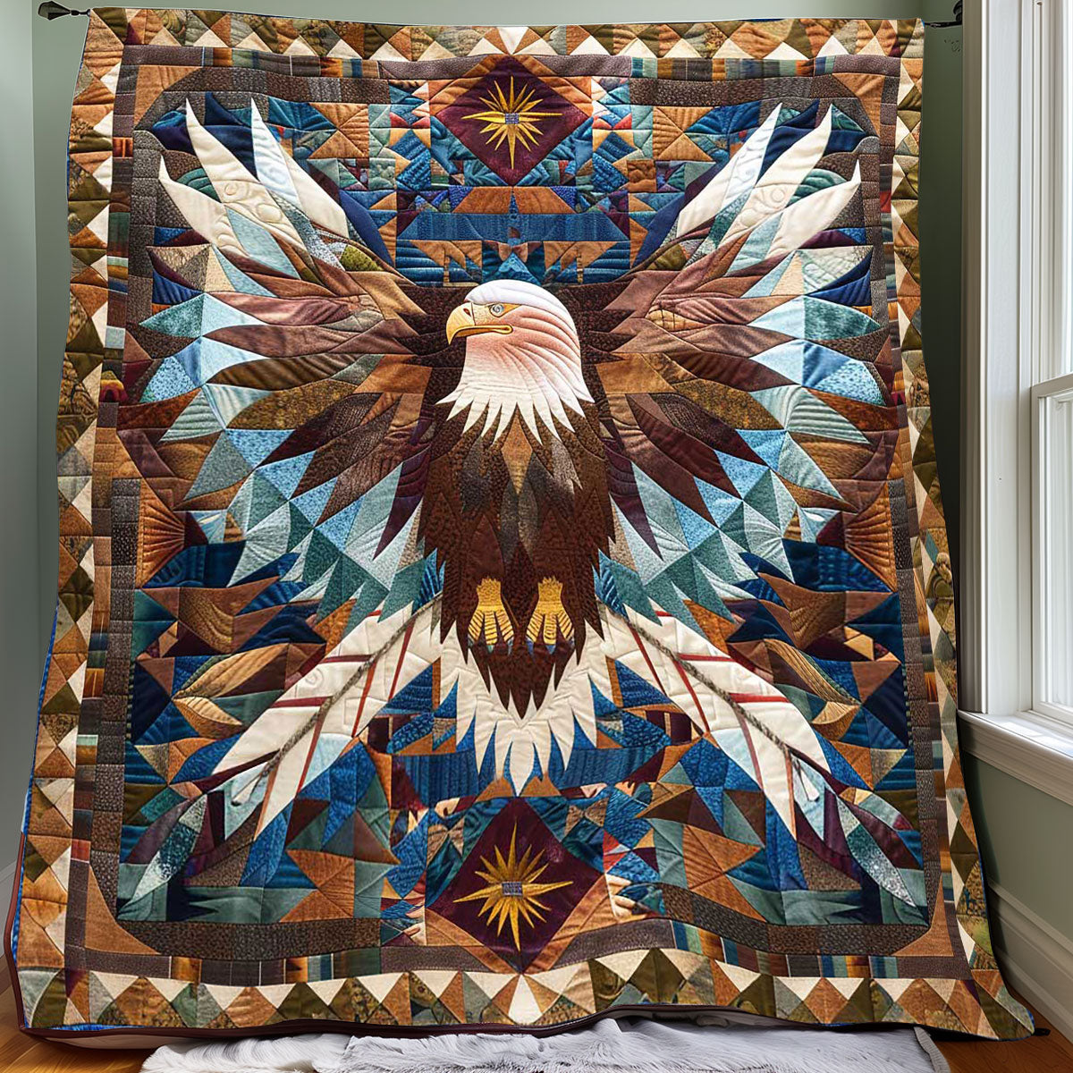 Eagle Native American XR1506001CL Quilt