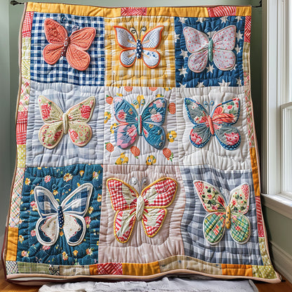 Fabric Butterflies XR2806013CL Quilt