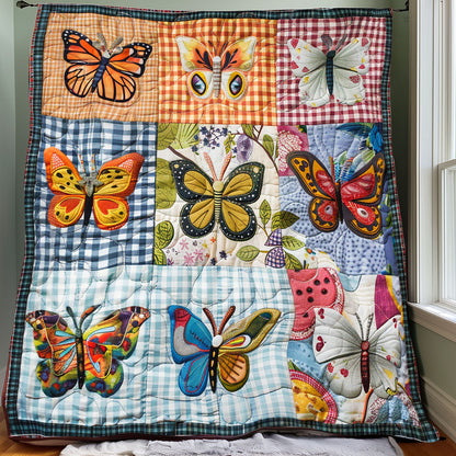 Fabric Butterflies XR2806014CL Quilt