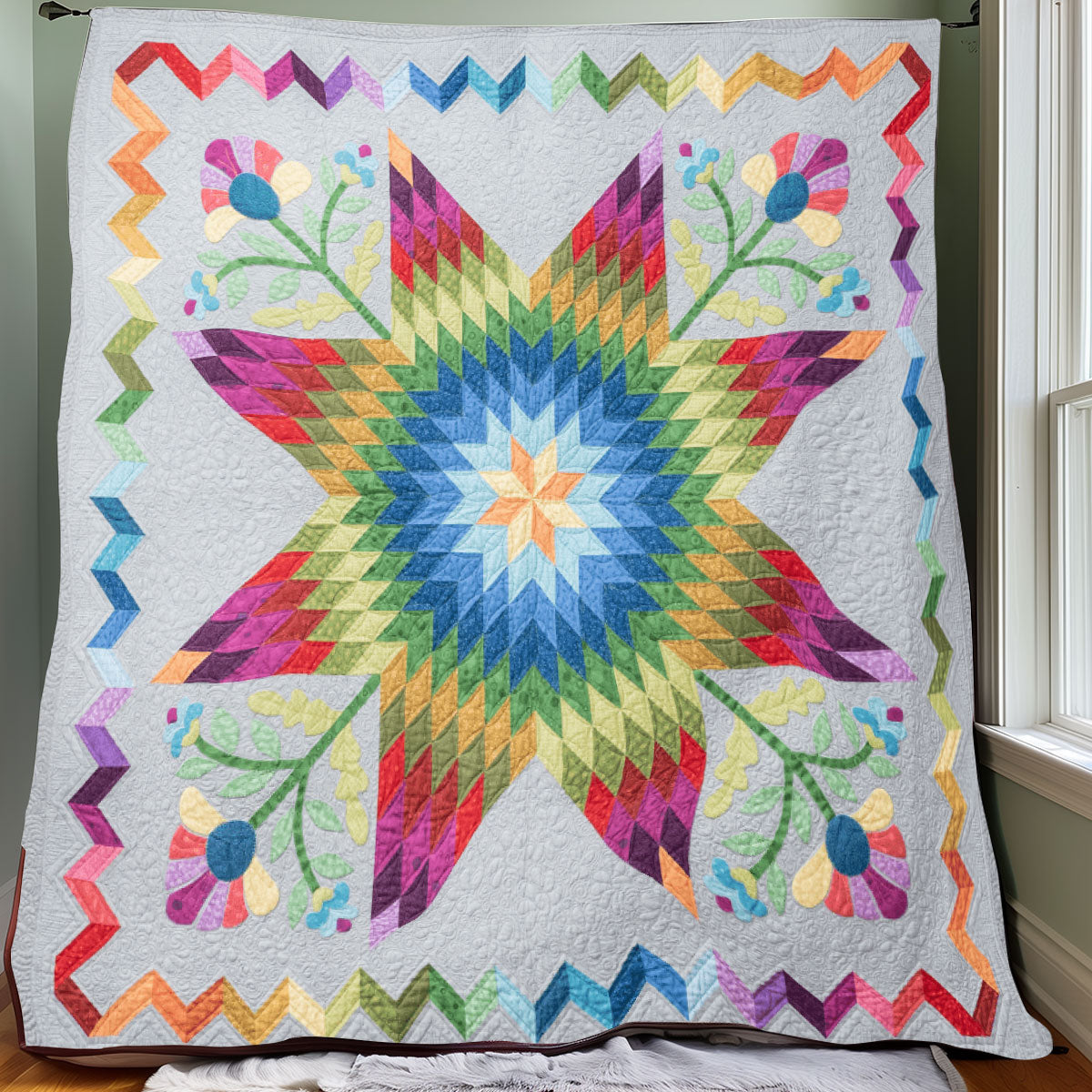 Flower XR2506002CL Quilt