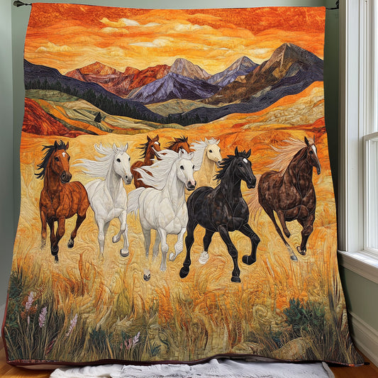 Freedom Horses XR0808016CL Quilt