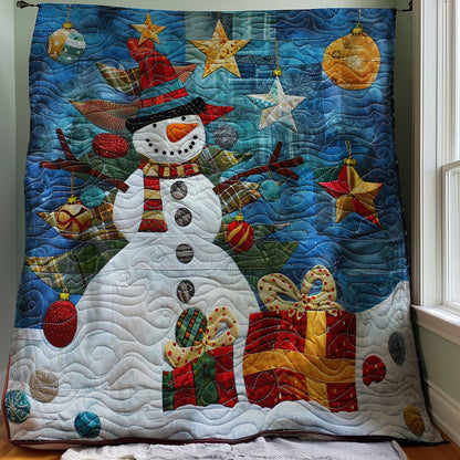 Funny Snowman WO2707016CL Quilt