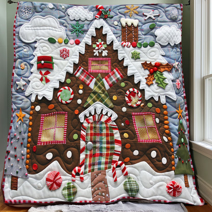 Gingerbread House XR3107011CL Quilt