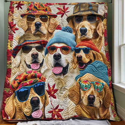 Golden Retriever Cool WO0808039CL Quilt