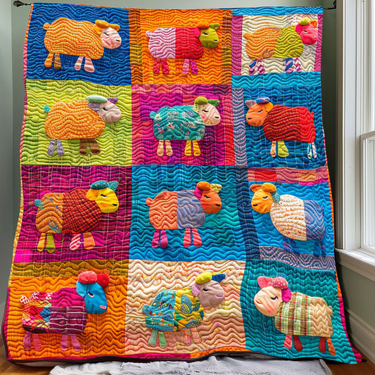 Gorgeous Sheeps XR0207016CL Quilt