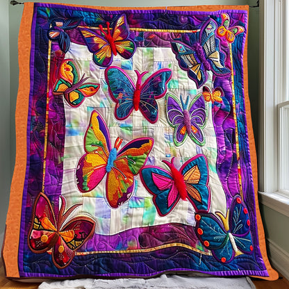 Graceful Butterflies XR3007004CL Quilt