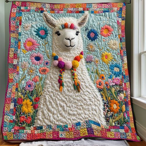 Happy Alpaca XR0208012CL Quilt