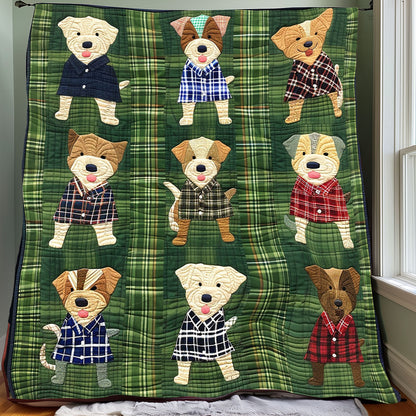 Happy Dogs XR090705CL Quilt