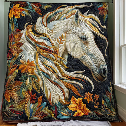 Horse Autumn WO0908028CL Quilt