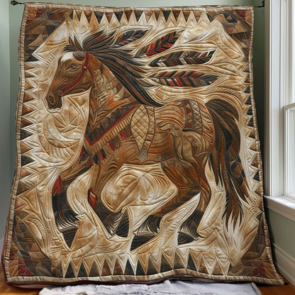 Horse Running WO1008030CL Quilt