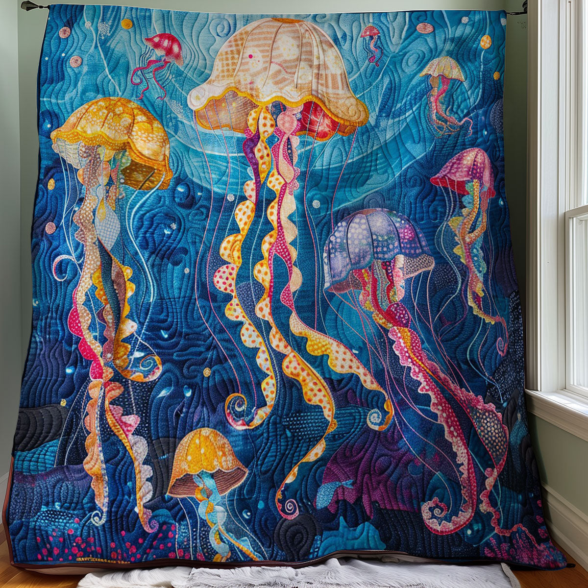 Jellyfish WO3007023CL Quilt