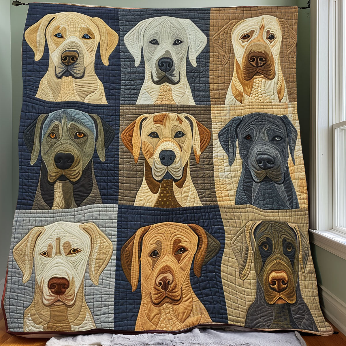 Labrador Lovers XR1206011CL Quilt