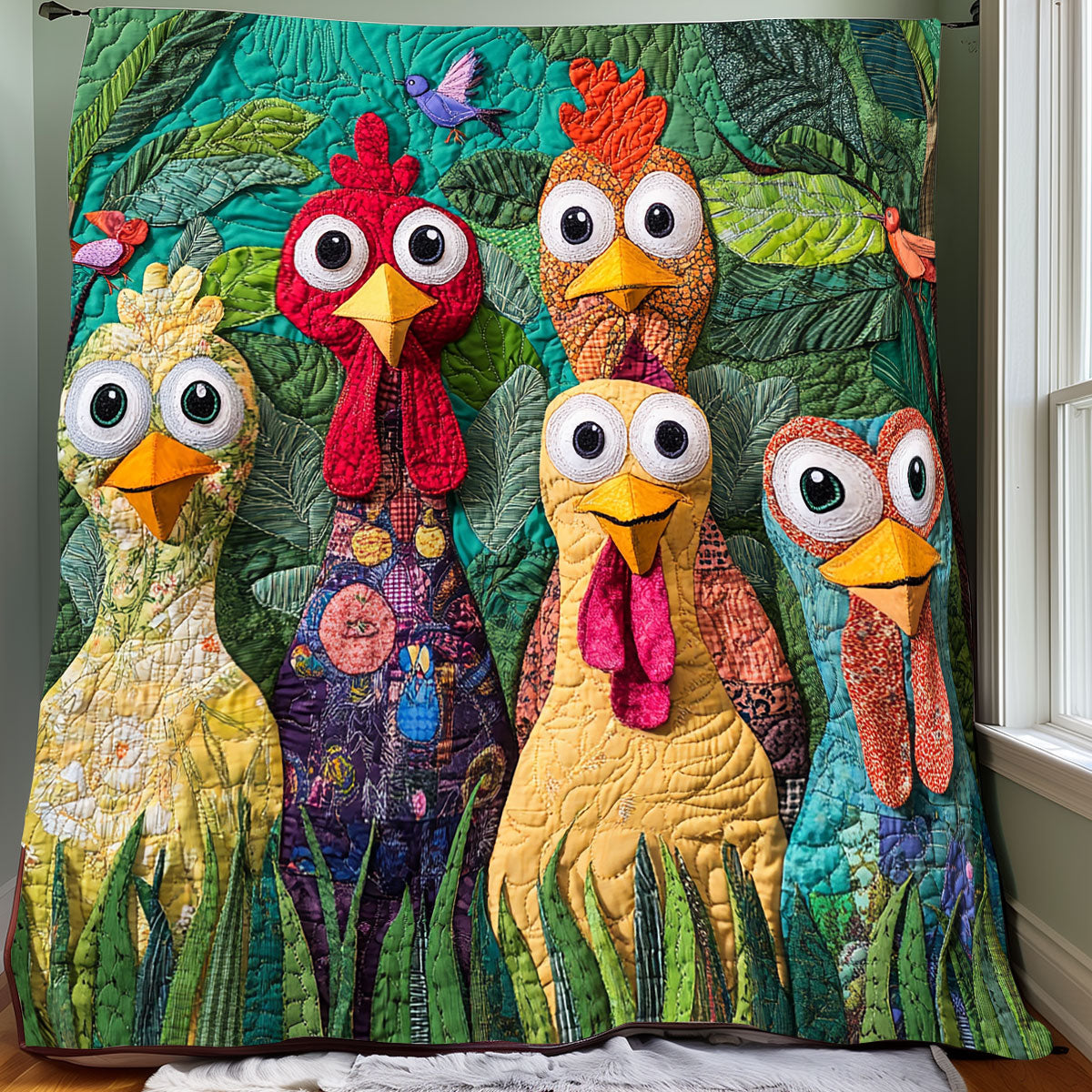 Laughing Rooster Crew XR0208010CL Quilt