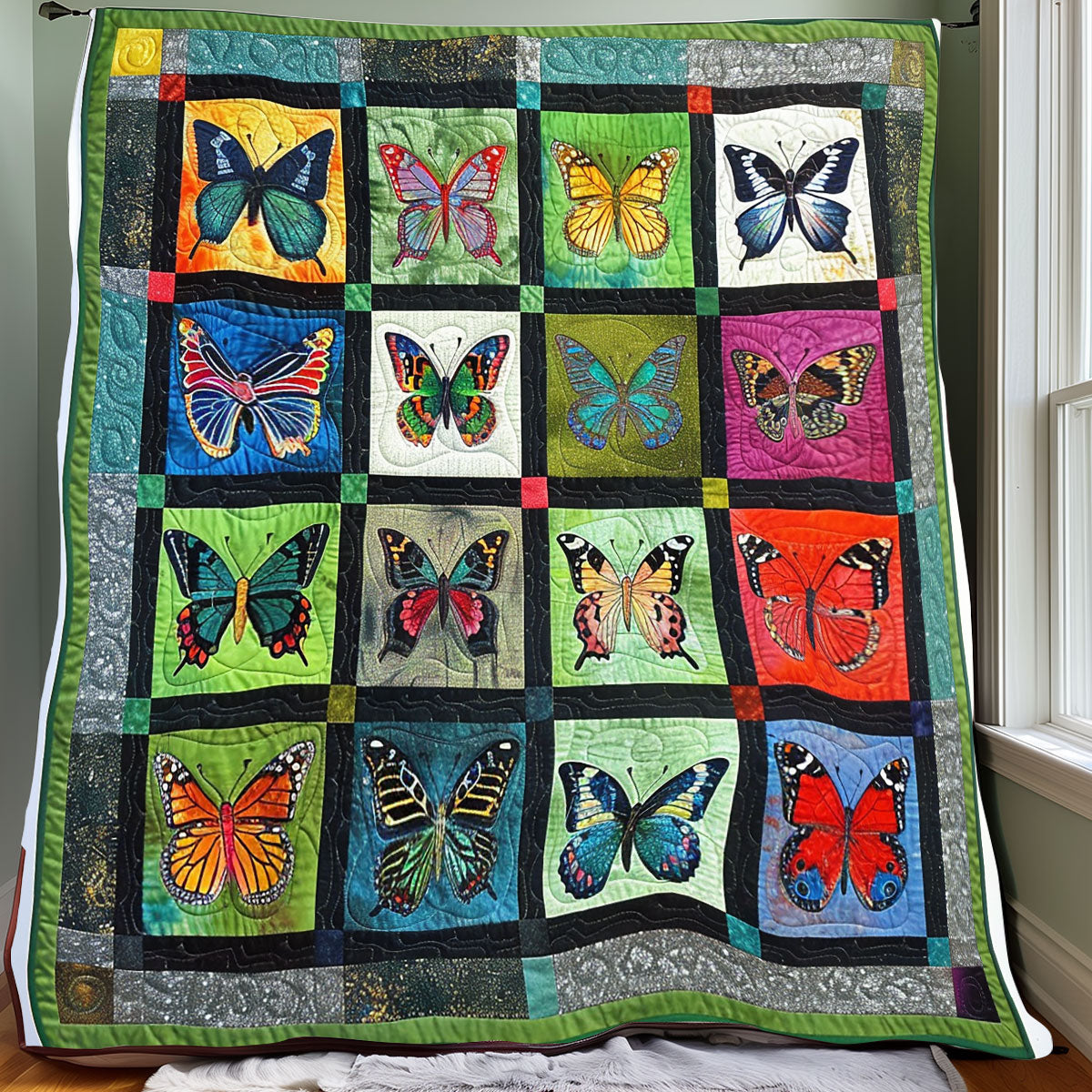 Love Butterflies XR1807005CL Quilt