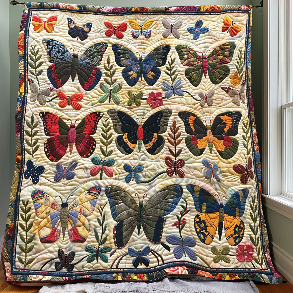 Love Butterflies XR2006001CL Quilt