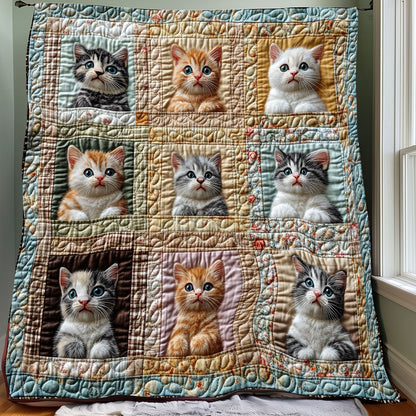 Lovely Kitties XR0808002CL Quilt