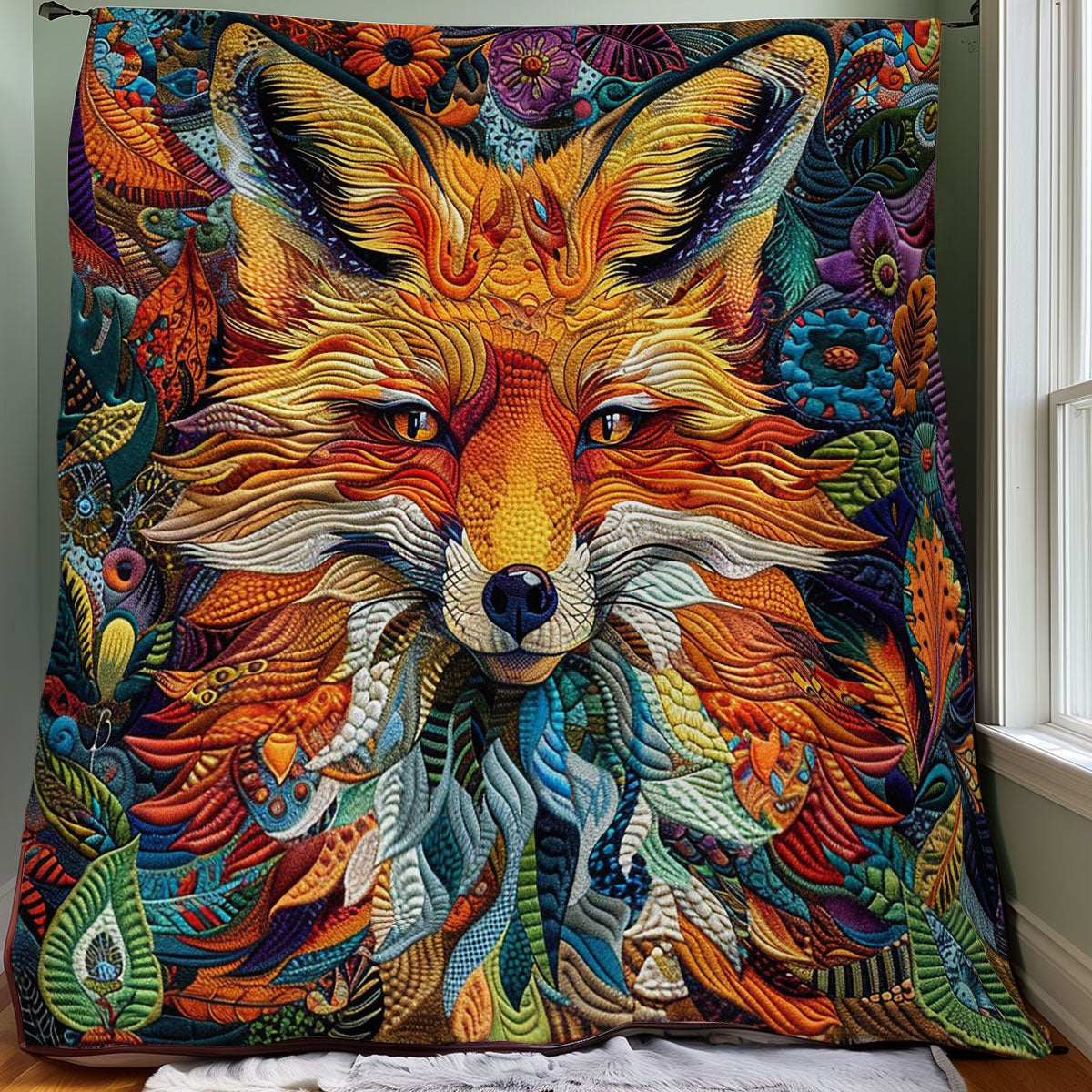 Mandala Fox WO0808011CL Quilt