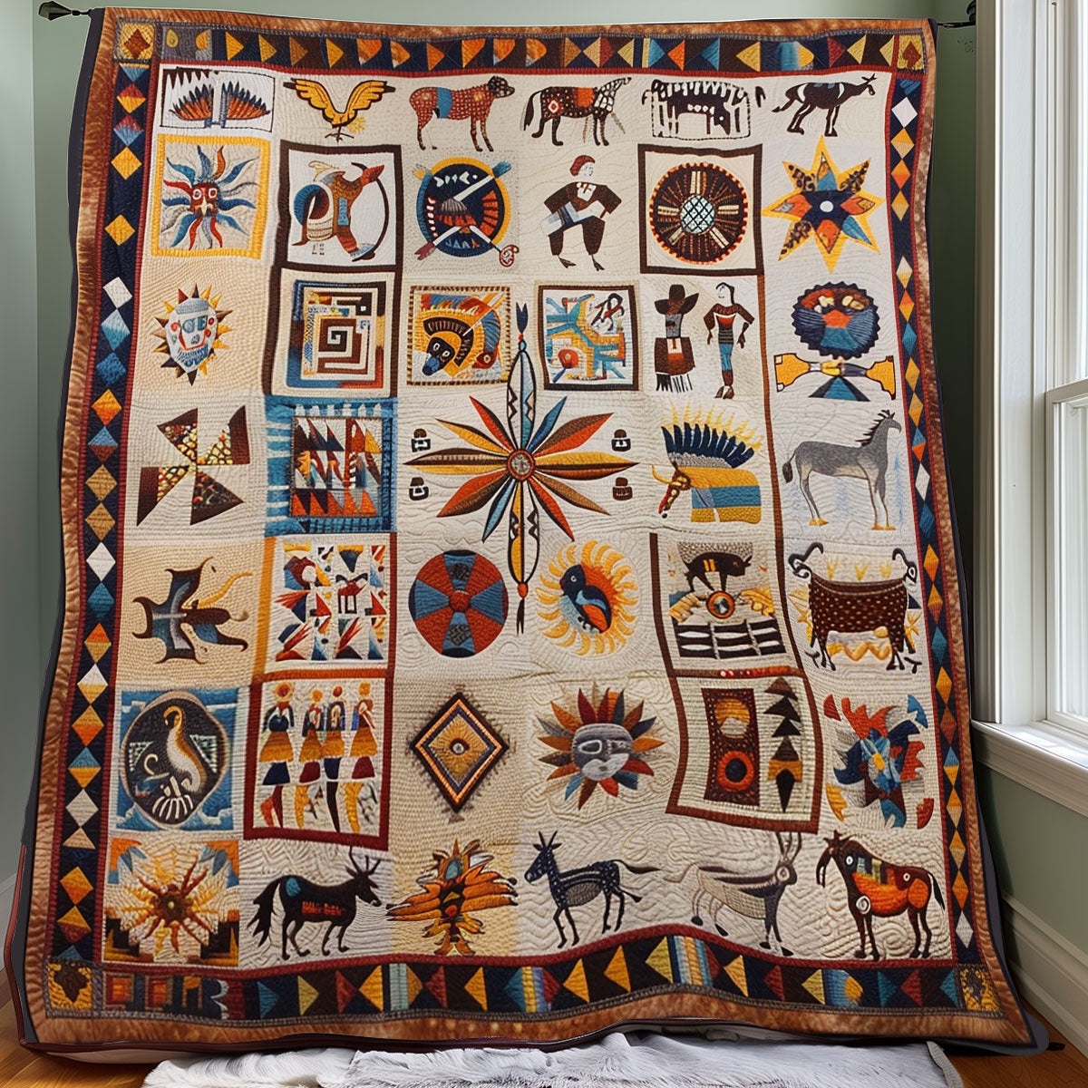 Native American XR0706014CL Quilt