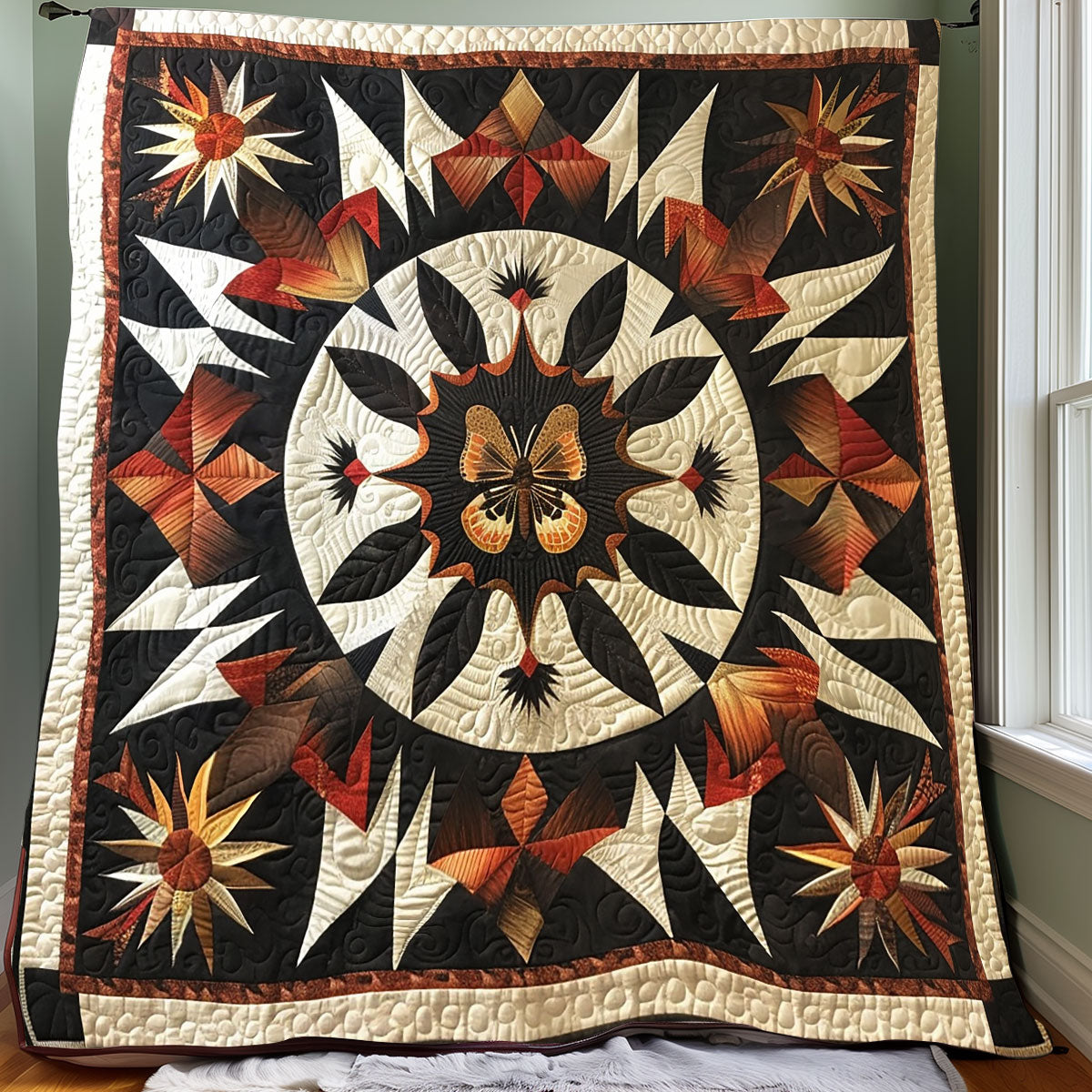 Native Butterfly XR0807024CL Quilt