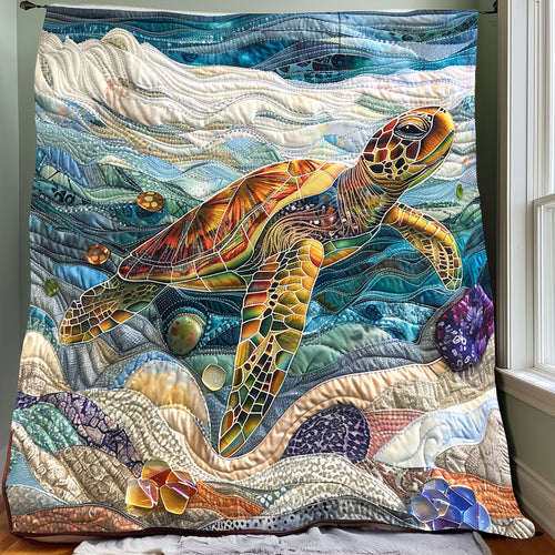 Oceanic Dream Turtle XR0808059CL Quilt