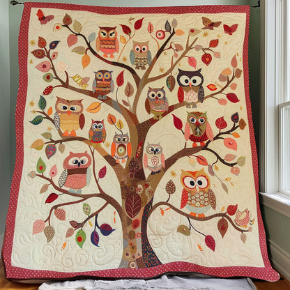 Owl Tree XR1806001CL Quilt