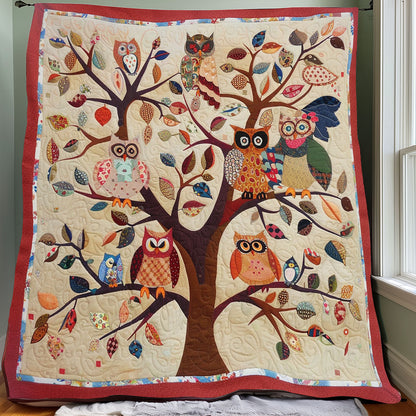 Owl Tree XR1806004CL Quilt