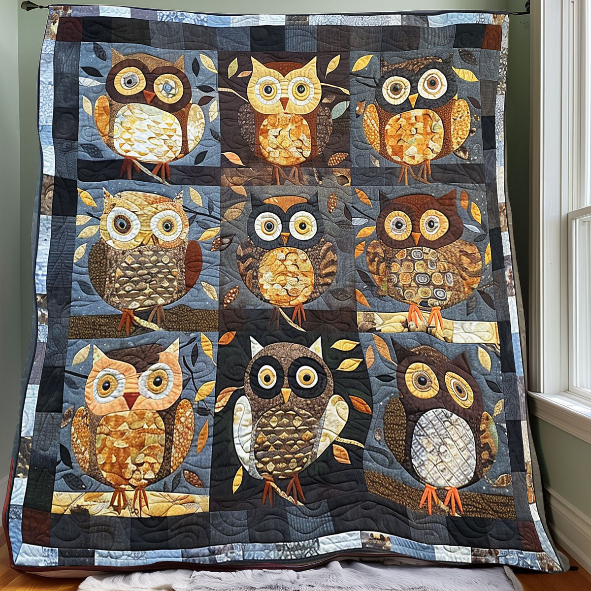 Owls XR1706019CL Quilt