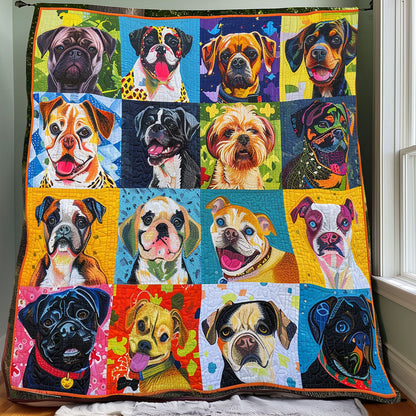Paintings Of Dogs XR3007015CL Quilt