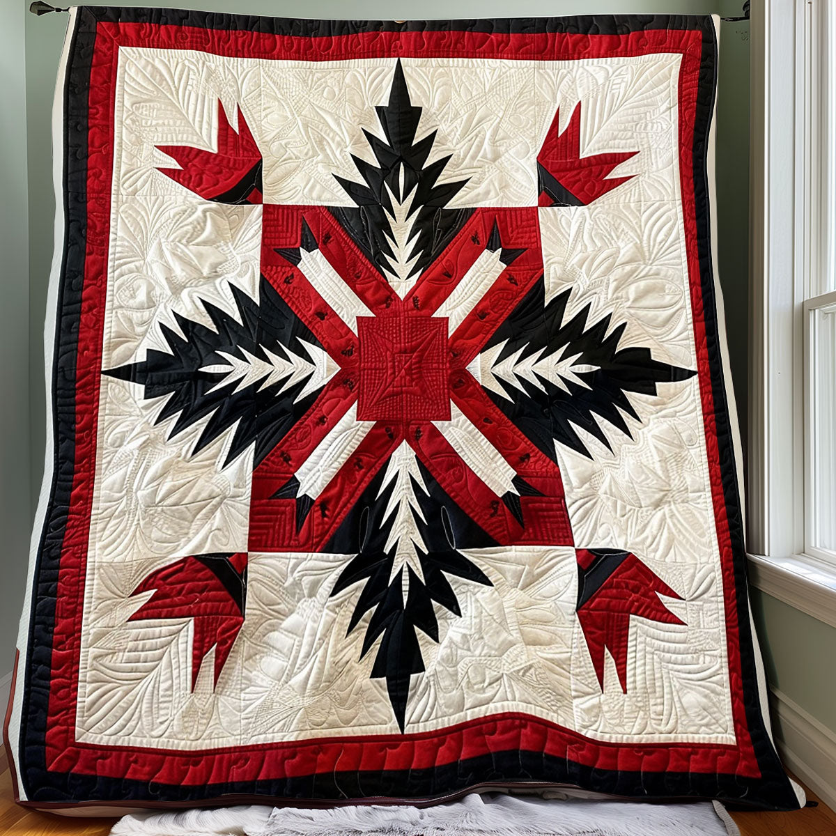 Red Native American XR1806006CL Quilt