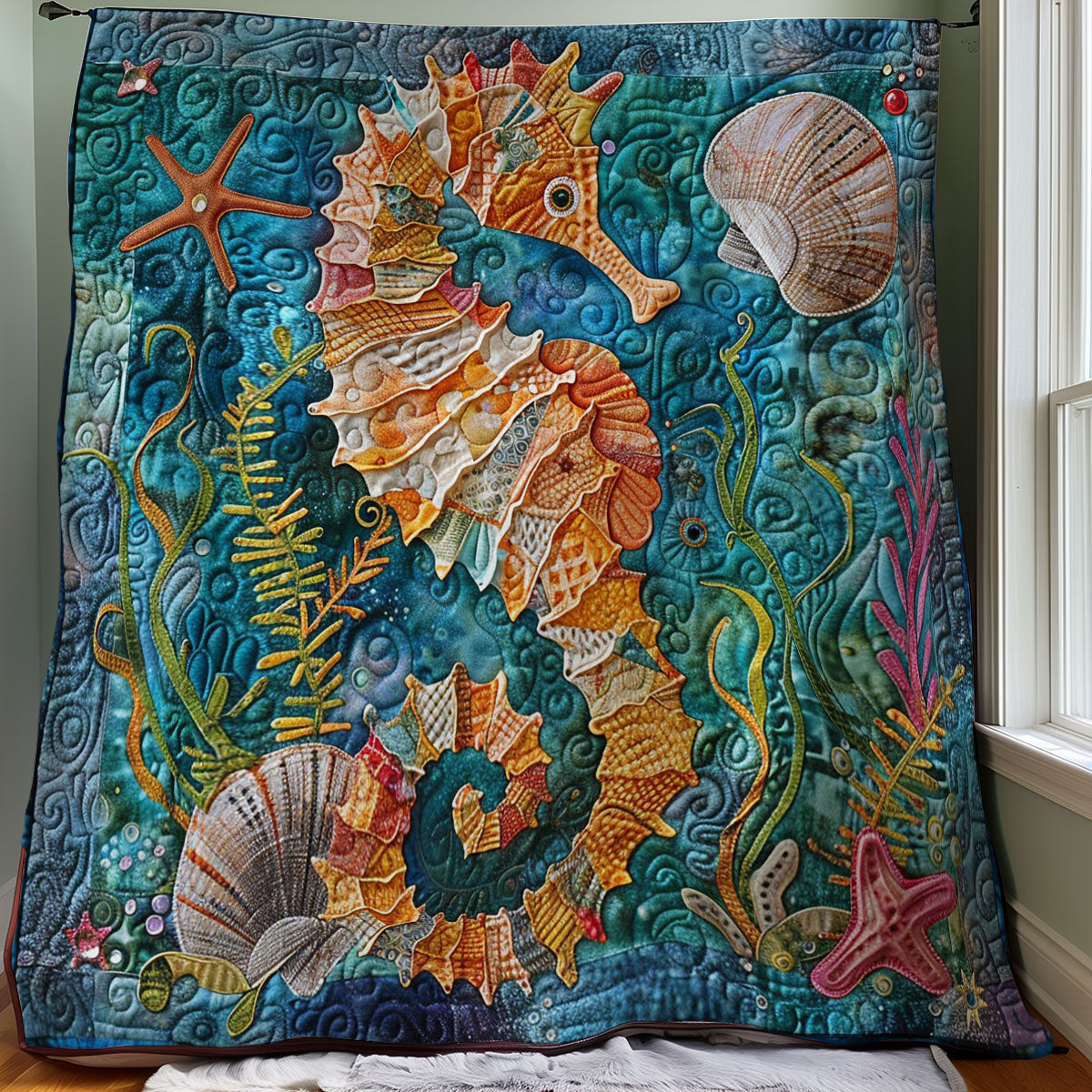 Seahorse WO3007013CL Quilt