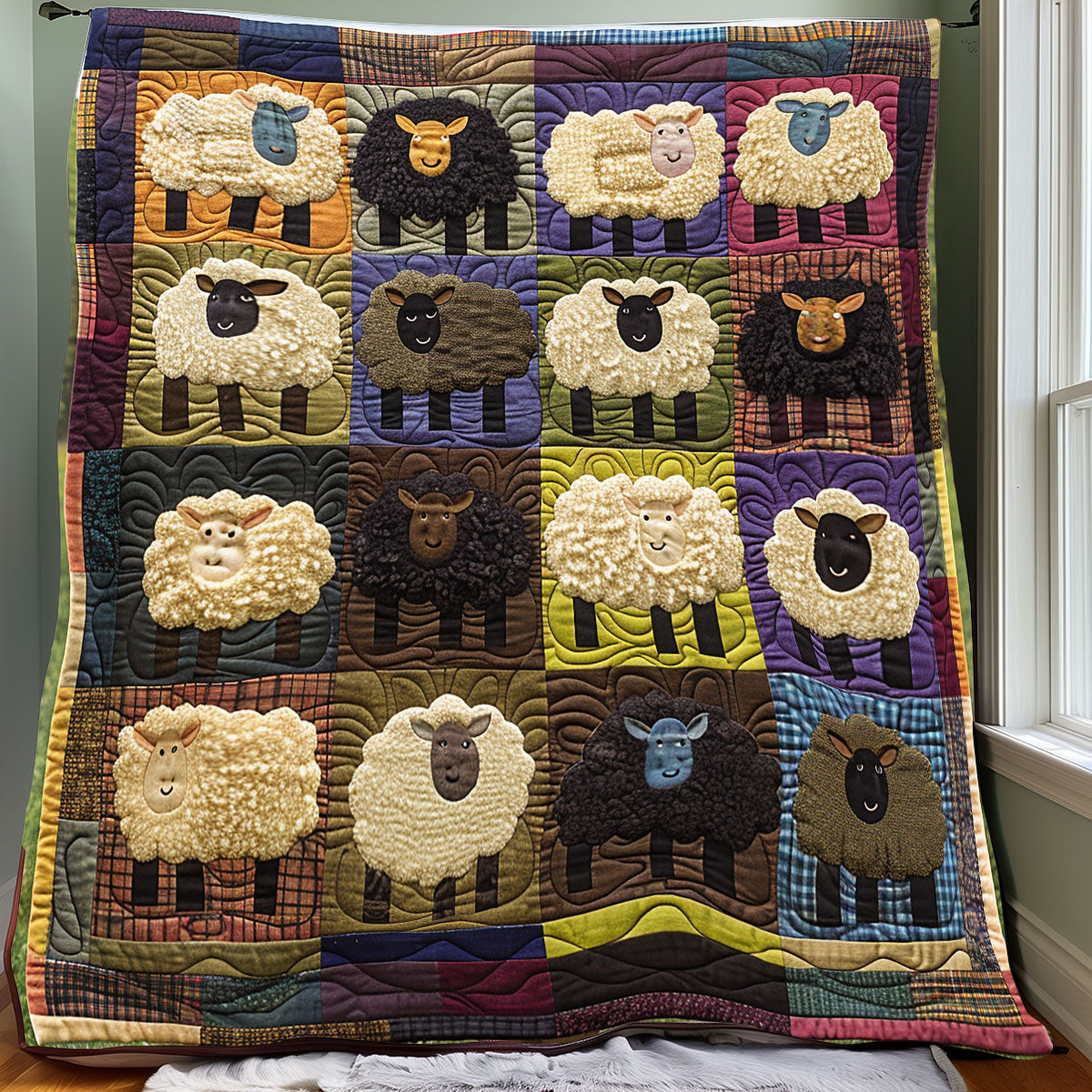 Sheep Lovers XR1206019CL Quilt