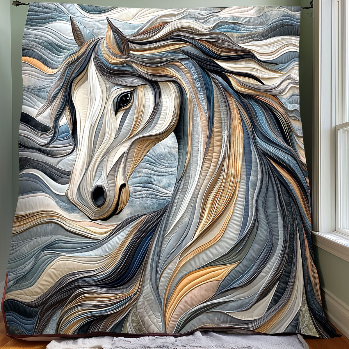 Silk Mane Horse XR0608004CL Quilt