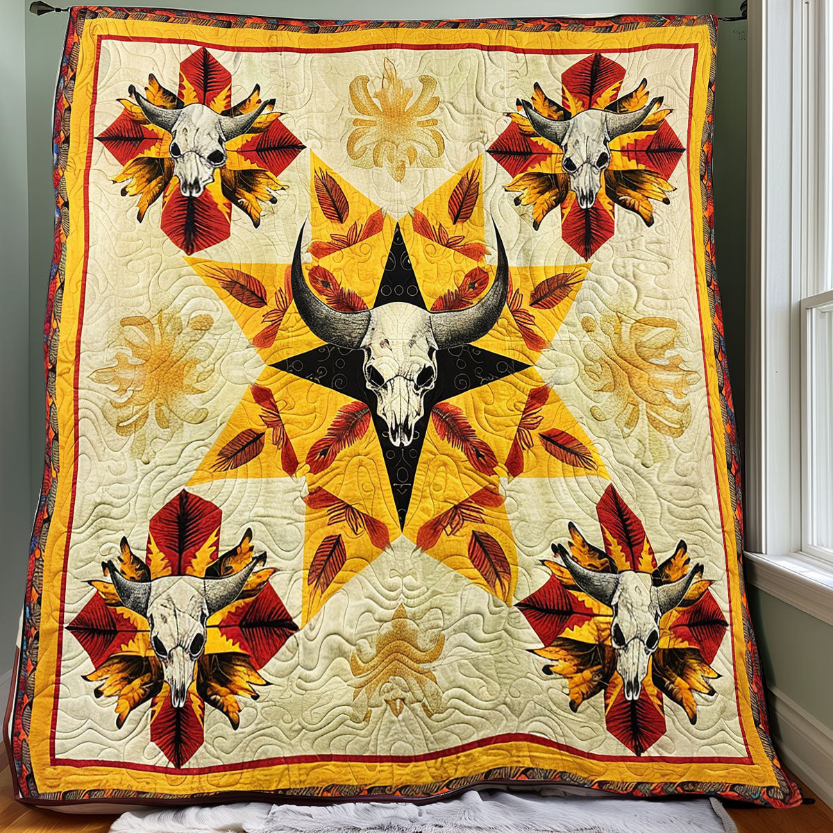 Skull Native XR1706008CL Quilt