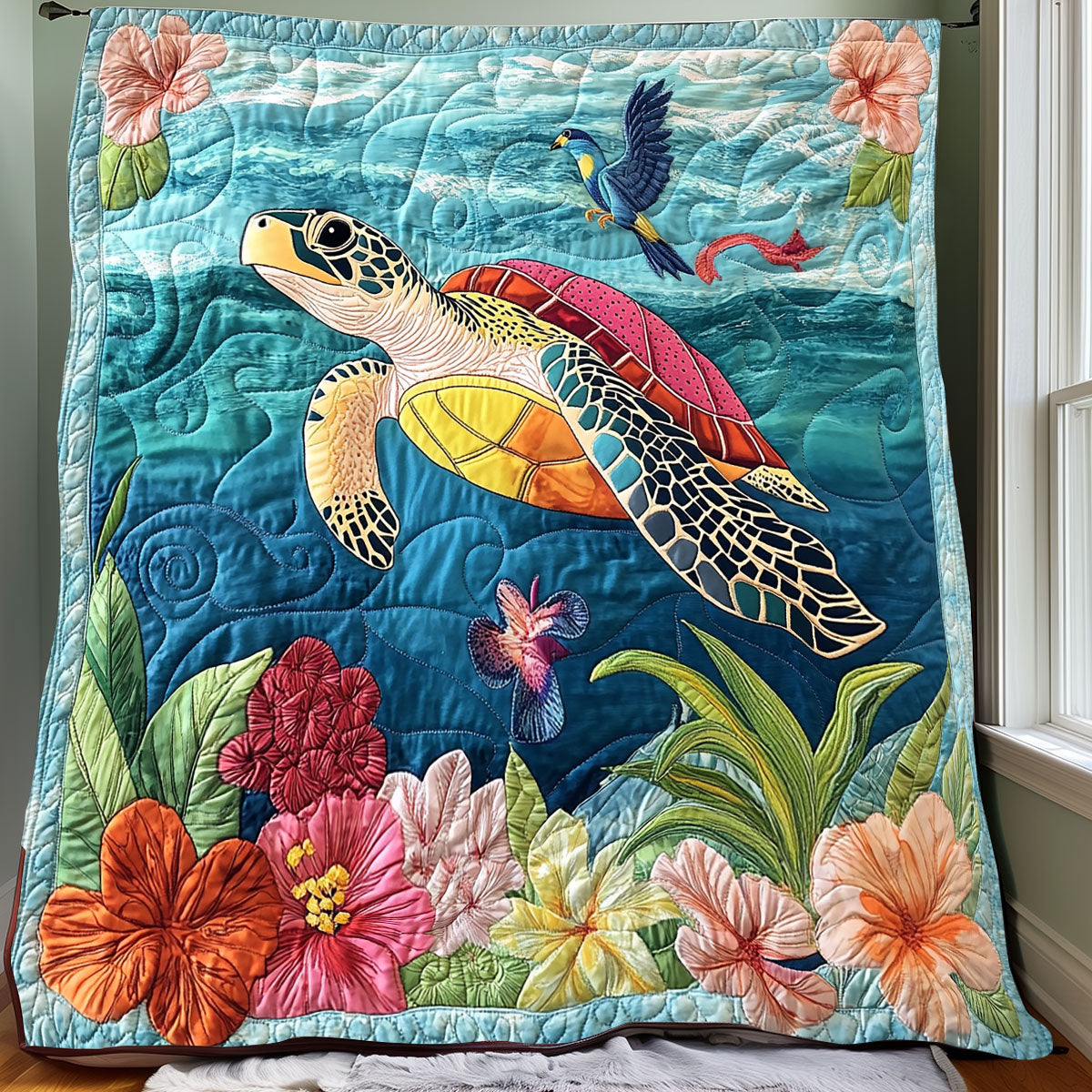 Sky Turtle XR0808052CL Quilt