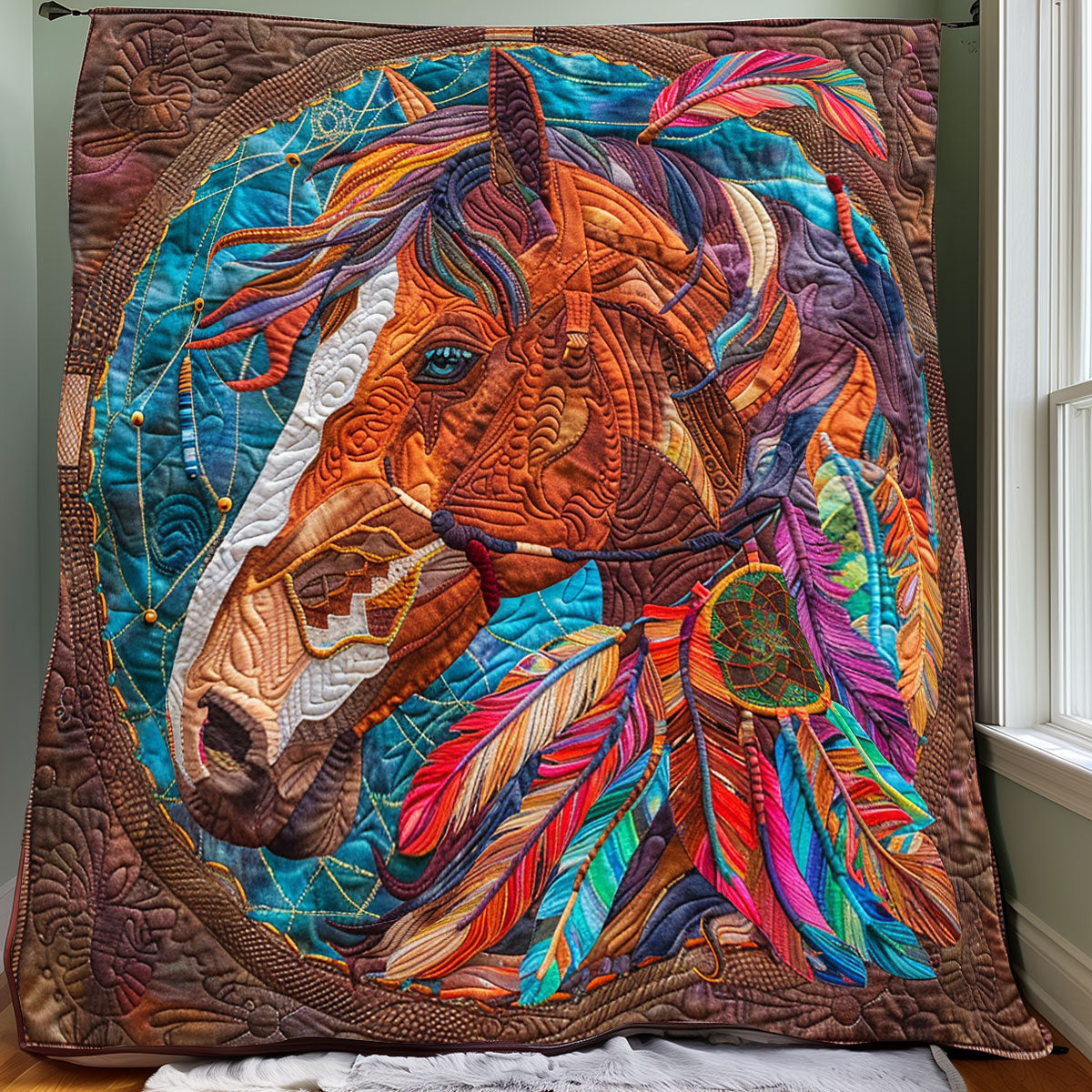 Spirit Horse XR2607008CL Quilt