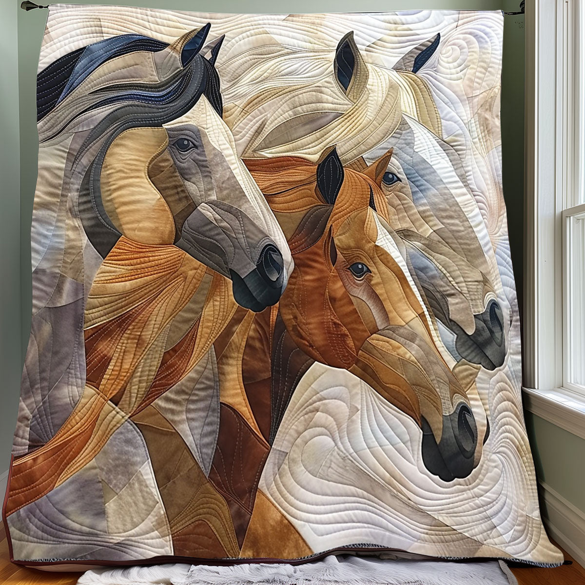 Strong Horses XR0807012CL Quilt