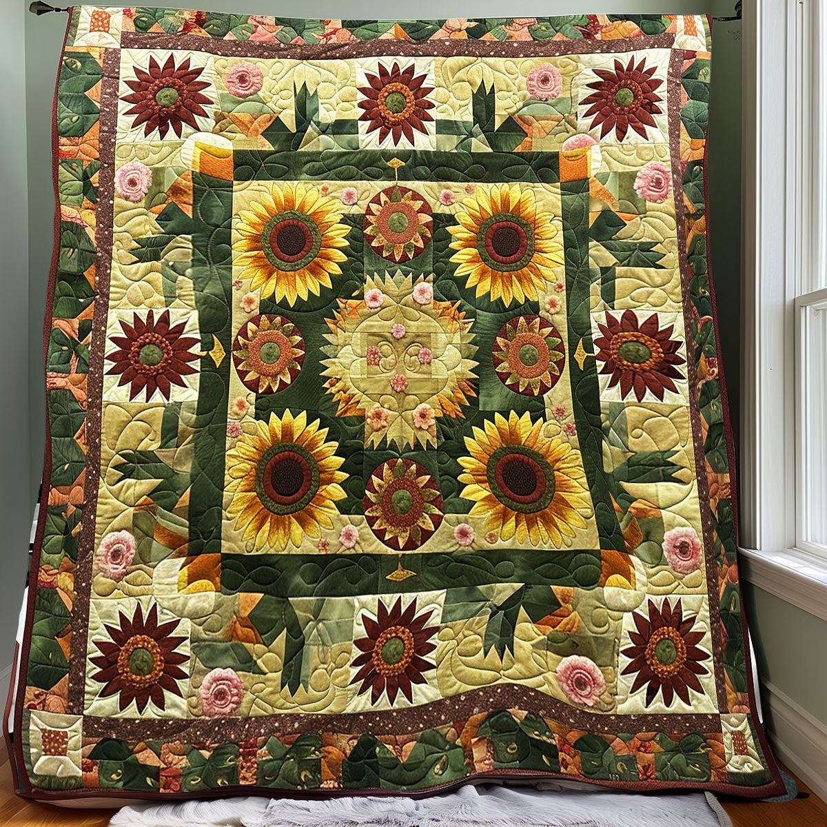 Sunflower XR2206018CL Quilt