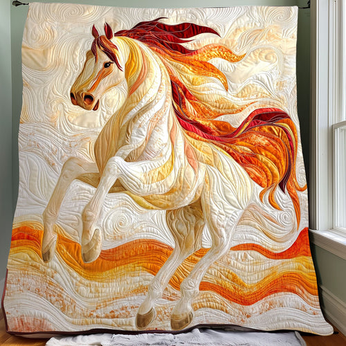 Sunset Horse XR0808018CL Quilt