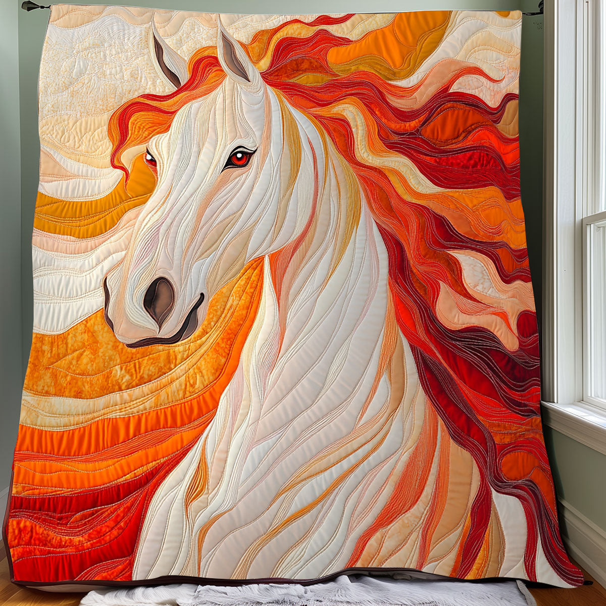 Sunset Mane Horse XR0808020CL Quilt