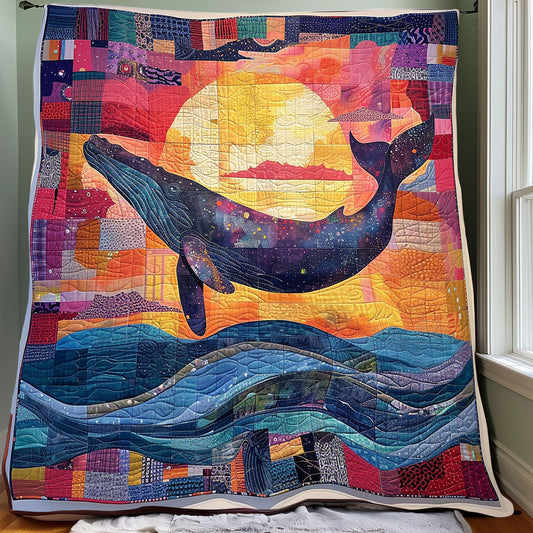 Sunset Whale XR3107019CL Quilt