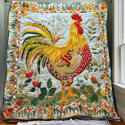 Sunshine Rooster XR2607002CL Quilt