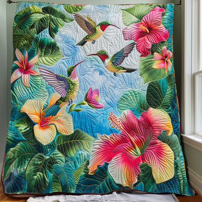 Tropical Hummingbirds XR0607015CL Quilt