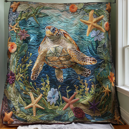 Turtle Sea WO2707001CL Quilt