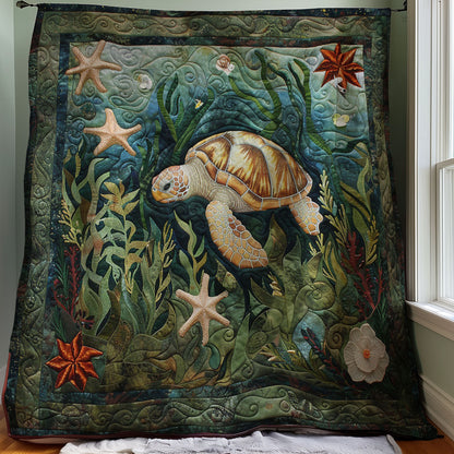 Turtle Swim WO2707002CL Quilt