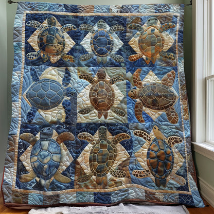 Turtles Tide WO0808017CL Quilt