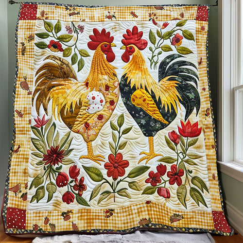 Twin Roosters XR2607012CL Quilt