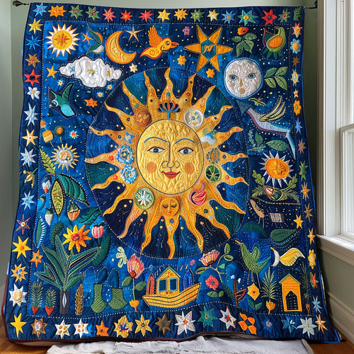 Whimsical Sun XR0507014CL Quilt