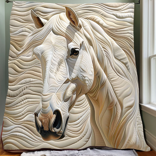 White Horse Lovers XR0807004CL Quilt