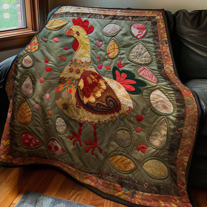 Chicken Cute WN2507021CL Quilt